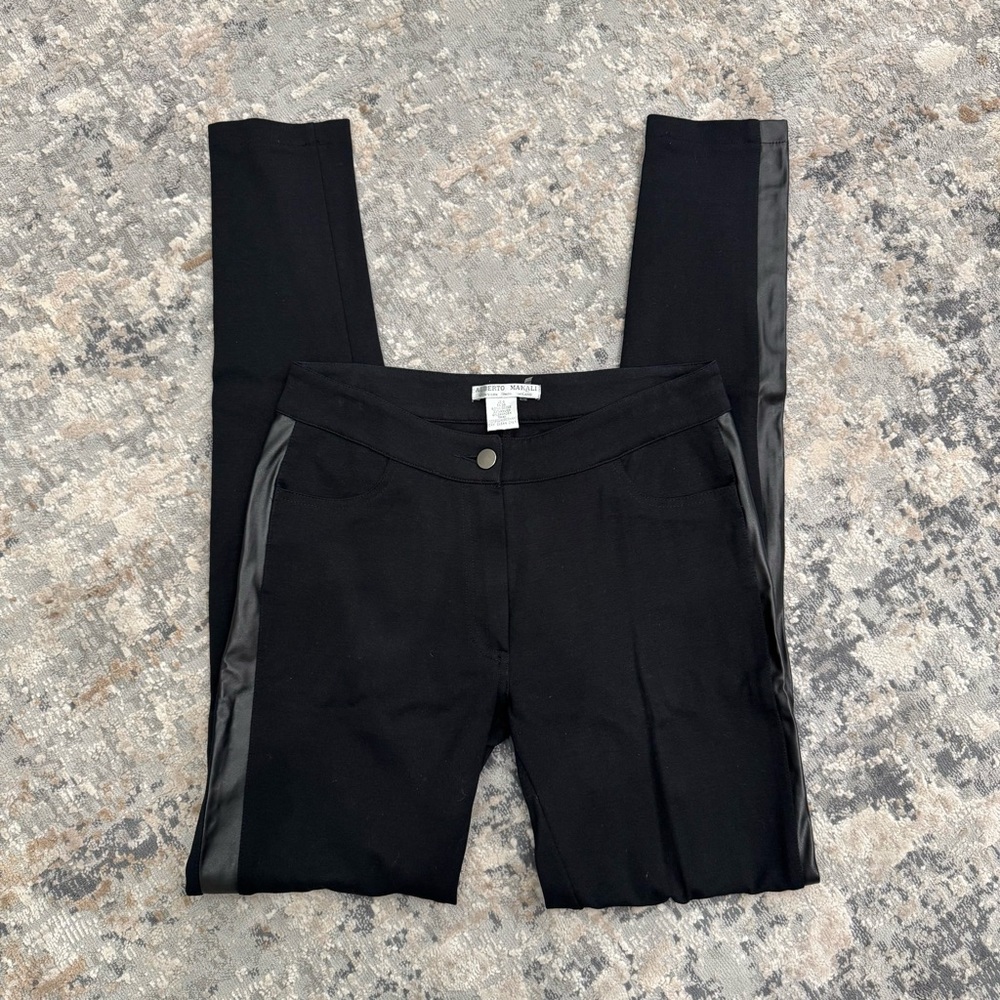 Alberto Makali Black Trousers